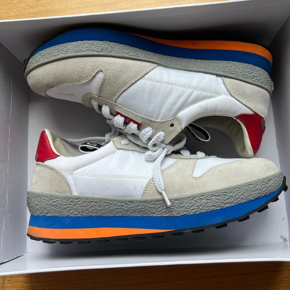 Mens White/Cream Givenchy Sneakers